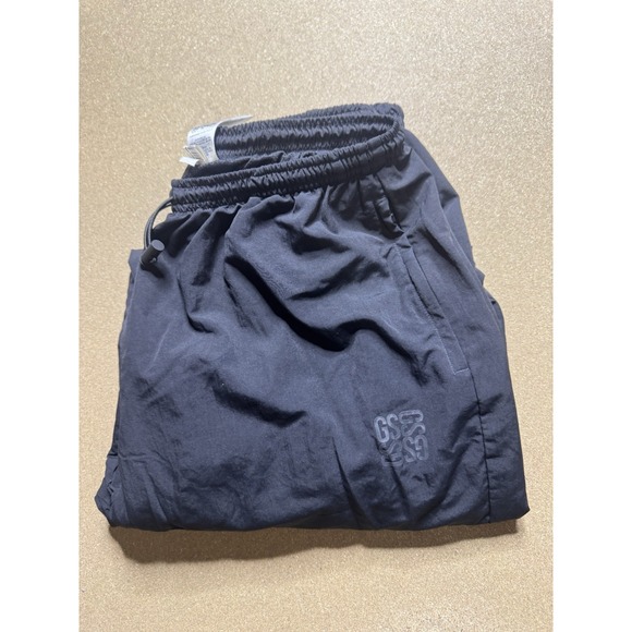 Gymshark Joggers Mens S Black‎ Nylon Gym Tapered Athletic Training $57 - Picture 1 of 7